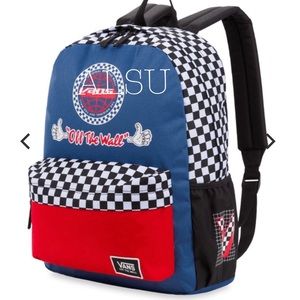 VANS BMX Backpack Checker Blue Unisex AUTHENTIC